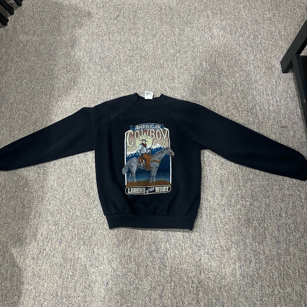 Vintage American Cowboy Crewneck